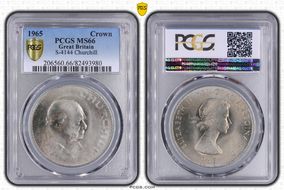 1965 Crown S-4144 Churchill MS66