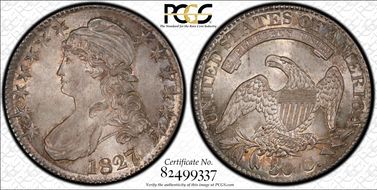 1827/6 50C O-102 MS66+