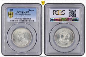 1897 Rupie J-713 MS62