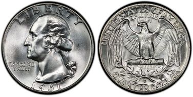 1961-D/D 25C RPM FS-502 MS65