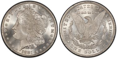 1881-CC $1 MS66+