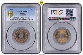 1926 25C Gad-380 F-171 MS67