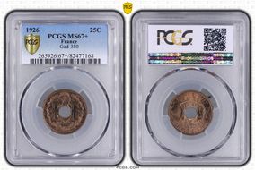 1926 25C Gad-380 F-171 MS67+