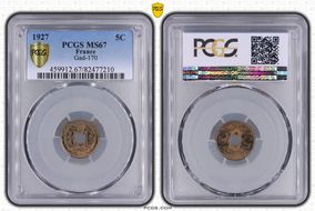 1927 5C Gad-170 F-122 MS67