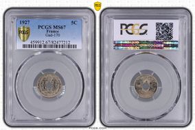 1927 5C Gad-170 F-122 MS67