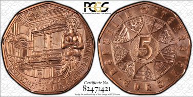 2012 € 5 Friends of Music Society MS68RD