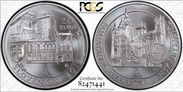 2016 € 20 Banska Bystrica MS70