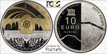 2016 € 10 Petit Palais Orsay PR68DCAM