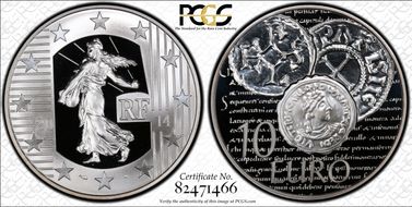 2014 € 10 Sower - Edict of Pitres PR70DCAM