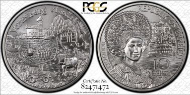 2013 € 10 Vorarlberg MS70