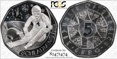 2012 € 5 Schladming 2013 MS70