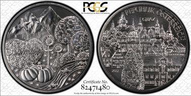 2012 € 10 Styria MS69