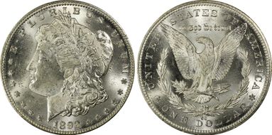 1892-CC $1 MS63