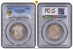 1901-F 2 Mk J-174 MS66