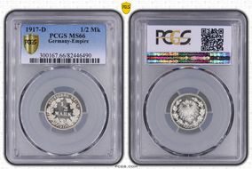 1917-D 1/2 Mk J-16 MS66
