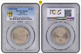 1968 MW 10 Zl People's Army MS64