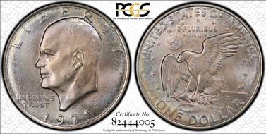 1971-D $1 MS65