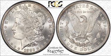 1882-CC $1 MS64+