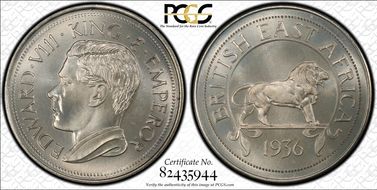 "1936" Medal FM25b Edward VIII RE MS67