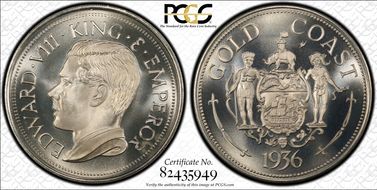 "1936" (1984) Medal FM41b Edward VIII Fantasy RE PR68