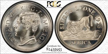 "1936" Medal FM61b Edward VIII Fantasy RE CuNi MS67