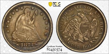 1873 25C Arrows XF45