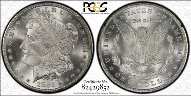 1885-CC $1 GSA Hoard MS65+