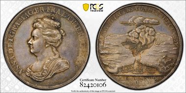 (1702) AR Medal Betts-97, Vigo Bay MS62