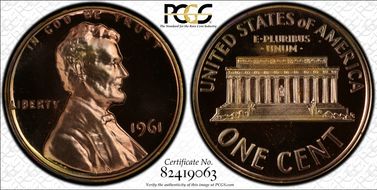 1961 1C PR67CAM