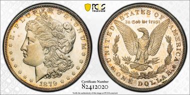 1879 $1 PR64CAM
