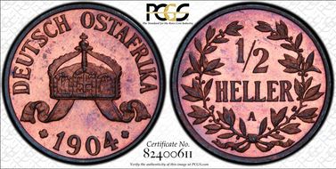 1904-A 1/2 Hel PR66RB