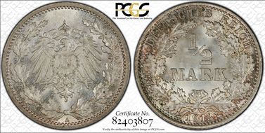 1913-A 1/2 Mk J-16 MS67