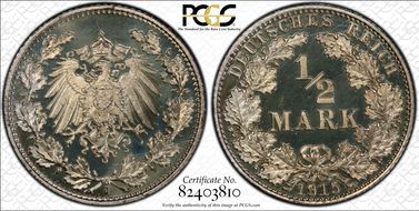1915-J 1/2 Mk J-16 PR67DCAM
