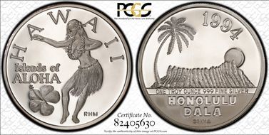 1994 Aloha Dala X#MB107 PR68DCAM