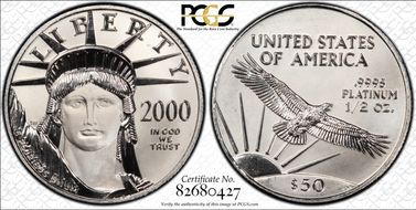 2000 $50 Statue of Liberty MS69