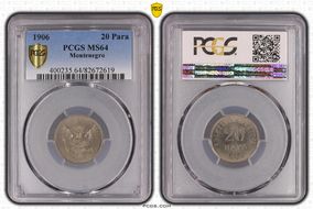 1906 20 Para MS64