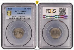 1906 10 Para MS65
