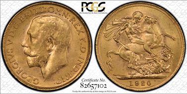 1920-P Sov S-4001 MS64