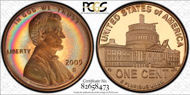 2009-S 1C Lincoln-Presidency PR67RB