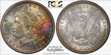 1884-O $1 MS67