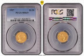 1927 $2.50 MS63+