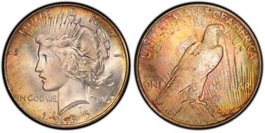 1935 $1 MS66+