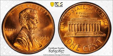 1998 1C Wide AM MS68RD