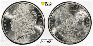 1885-S $1 MS64