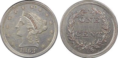 1853 1C J-151 PR64