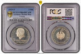 1929-F 3 Mk Lessing J-335 PR64DCAM