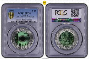 2008 € 25 Carl Auer von Welsbach MS70