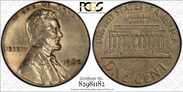 1960 1C Large Date AU53RD