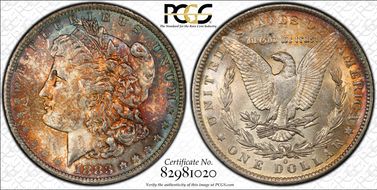 1883-O $1 MS64
