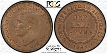 1939 1/2D KM-35 MS62BN